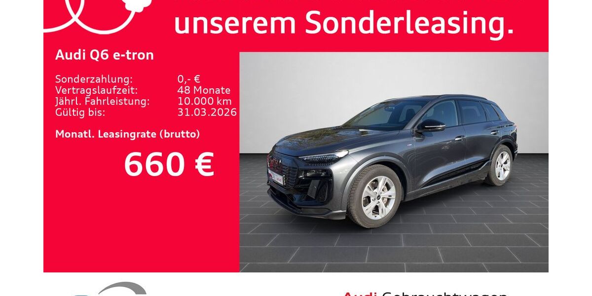 Audi Q6 e-tron 29.149 km 65.990 &euro; Ludwigshafen 67063