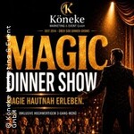 Magic Dinner Show mit 3-Gang-Menü - Exklusive Erlebnisgastronomie