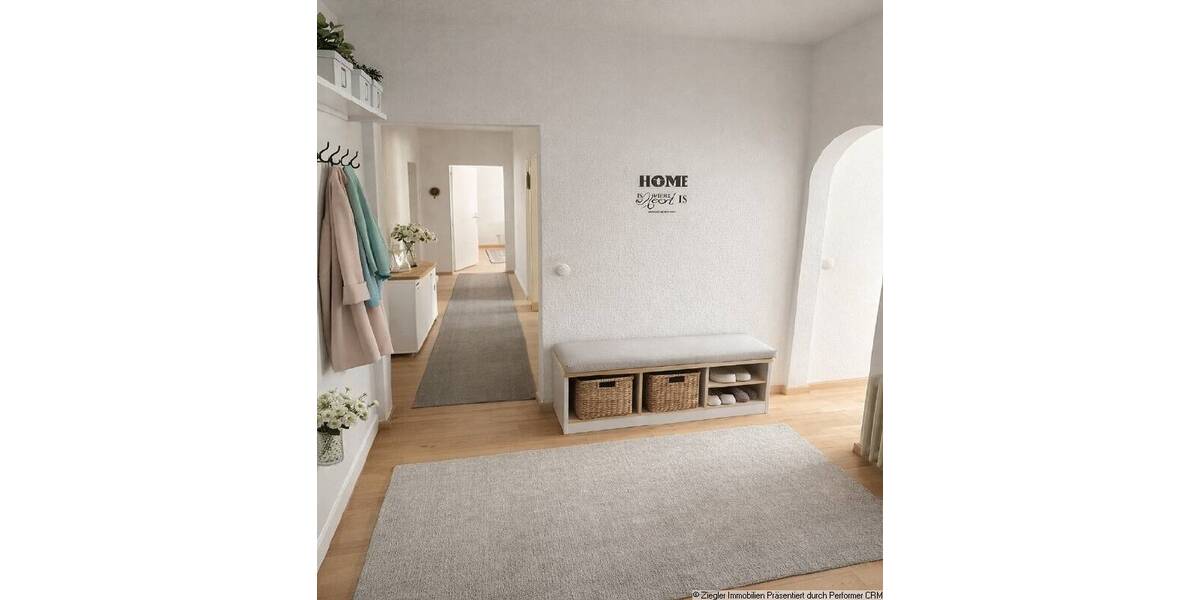 Etagenwohnung Mannheim Quadrate - 5 Zimmer, 133 m&sup2;, 520.000&euro; | Angebot:26156351