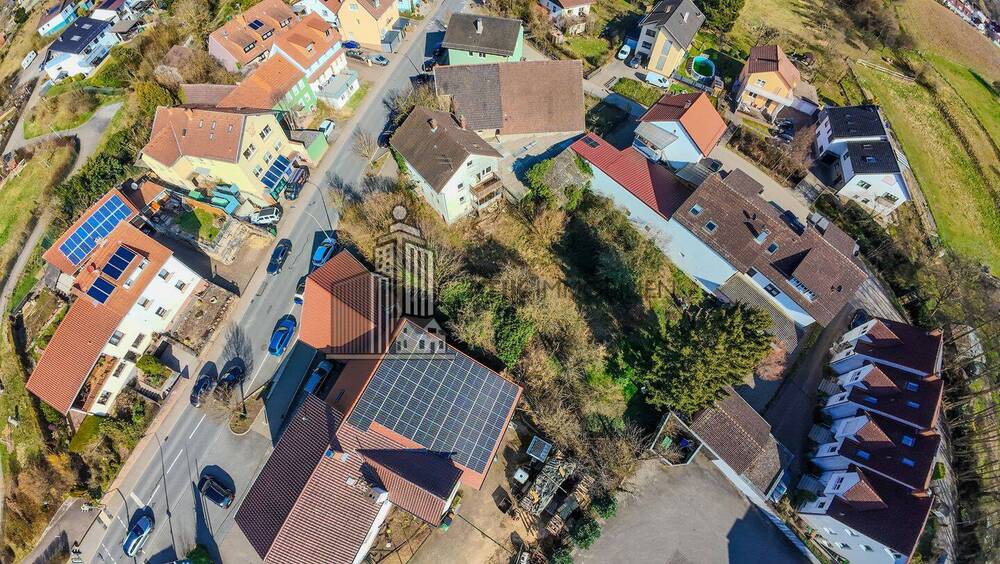 ATIK: Grundstück mit erteilter Baugenehmigung für ein 3 Parteien Mehrfamilienhaus + 5 Reihenhäuser - Grundstück Wiesenbach | Angebot:26267196