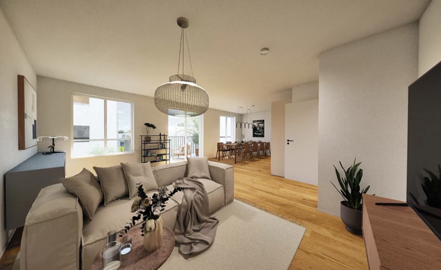 Wohnung zum Mieten in Huttenheim 1.450 € 99.96 m²