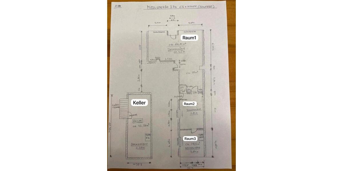 Gewerbeobjekt Mannheim Gartenstadt - 2.350&euro; | Angebot:24601320