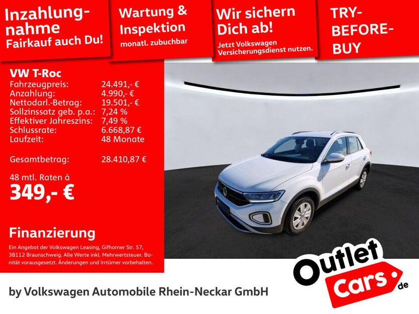 VW T-Roc 41.408 km 23.999 € Mannheim 68309