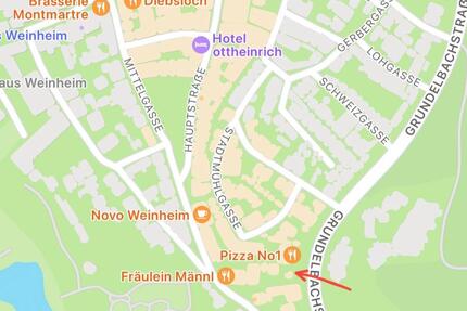 Vermiete 2 Zimmer Wohnung Weinheim Stadtmitte 2 zimmer