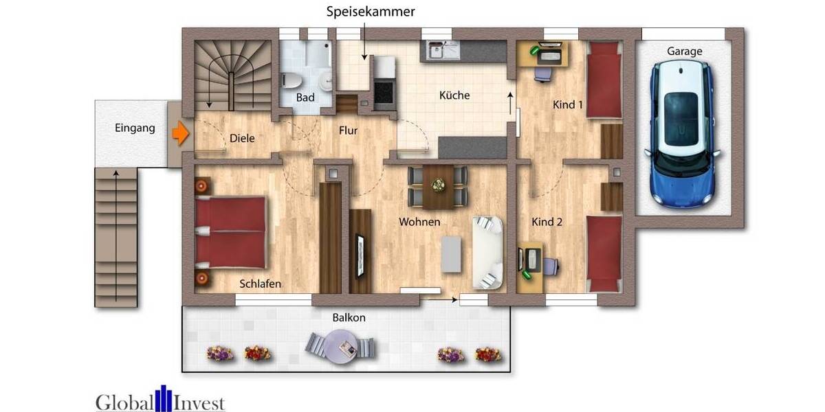 Mehrfamilienhaus, Wohnhaus Heidelberg / Ziegelhausen Ziegelhausen - 1 Zimmer, 205 m&sup2;, 529.000&euro; | Angebot:26142439