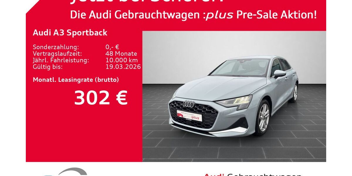 Audi A3 20.021 km 32.780 &euro; Neustadt a.d. Weinstraße 67433