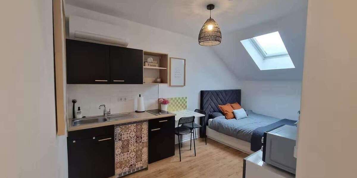 Etagenwohnung Ludwigshafen am Rhein Mundenheim - 1 Zimmer, 20 m&sup2;, 500&euro; | Angebot:27296927