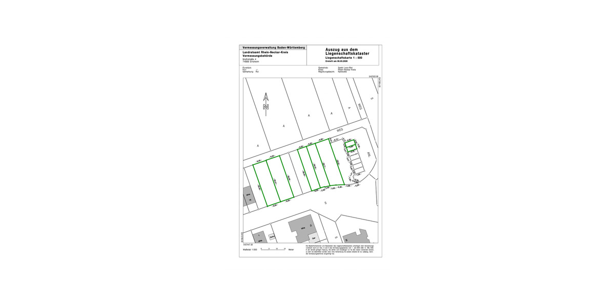 Grundstück Sankt Leon-Rot Rot - 890.000&euro; | Angebot:26080148