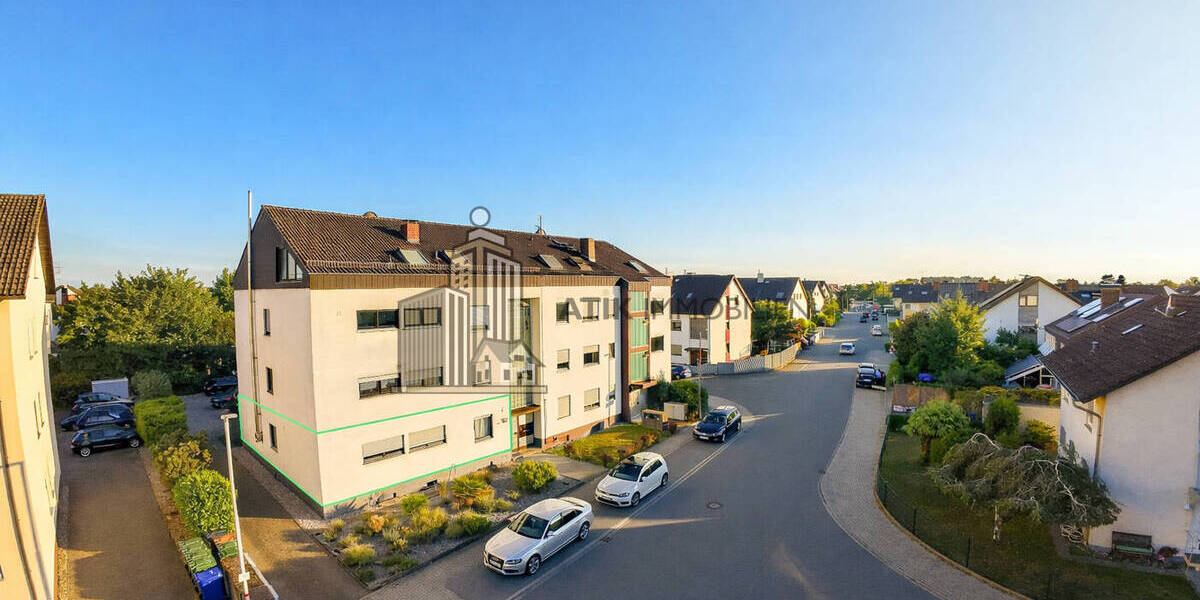 ATIK: Charmante 4-Zimmer-Erdgeschosswohnung mit sonnigem Südbalkon - Etagenwohnung Ketsch | Angebot:26267137