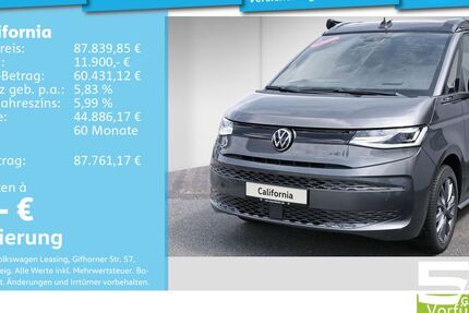 VW T7 California 9.900 km 74.499 &euro; Mannheim 68309