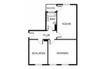 Etagenwohnung Ludwigshafen am Rhein Parkinsel - 2 Zimmer, 66 m&sup2;, 710&euro; | Angebot:26334983