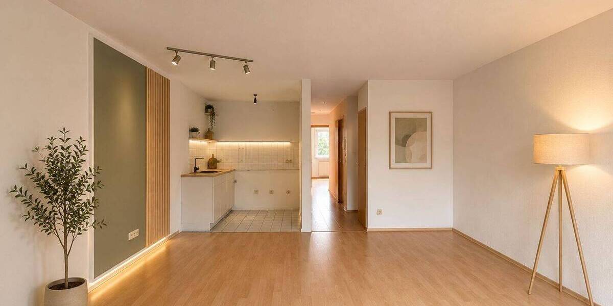 Etagenwohnung Ludwigshafen am Rhein Mundenheim - 3 Zimmer, 60 m&sup2;, 139.000&euro; | Angebot:26684606