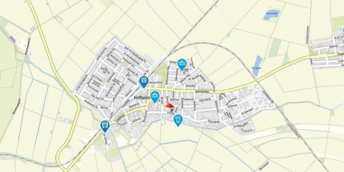 Doppelhaushälfte Lampertheim / Hofheim Hofheim - 4 Zimmer, 135 m&sup2;, 460.000&euro; | Angebot:25694816