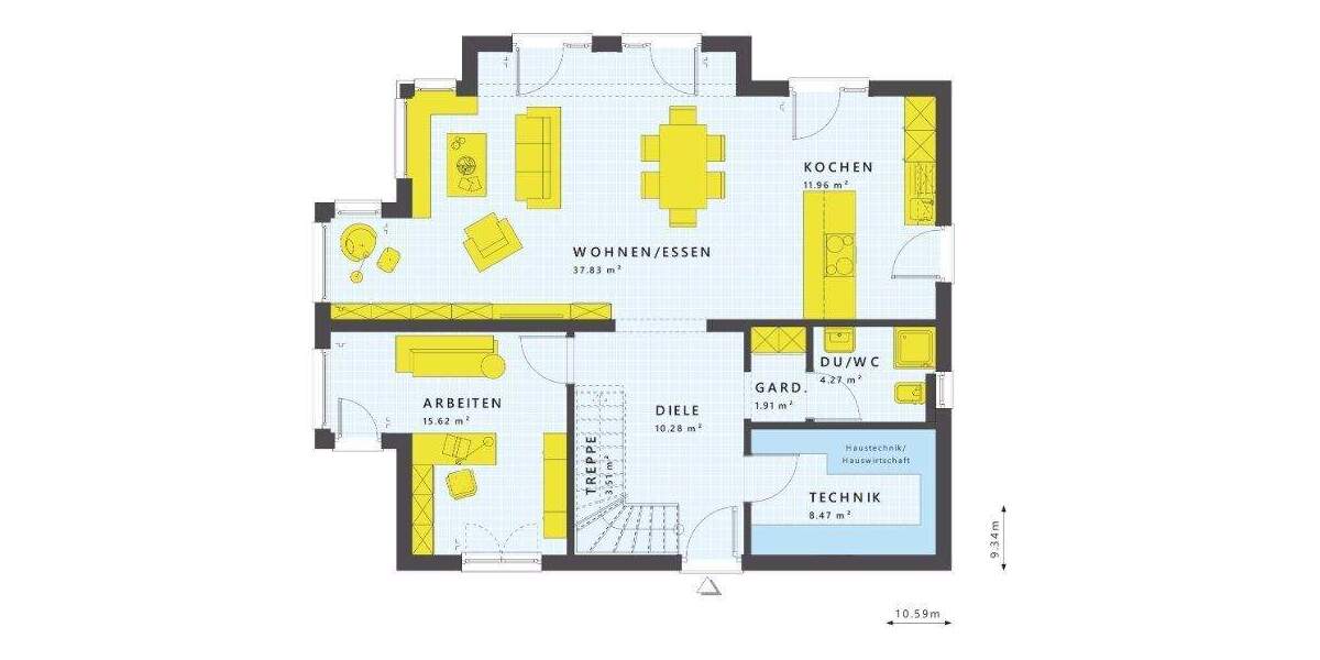 Hier schreibt das Leben Liebesgeschichten. (SUN 165) 5 zimmer