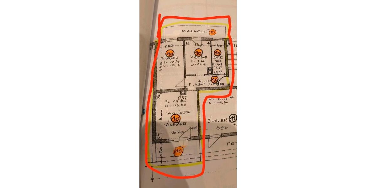 Helle 2ZKB Wohnung Mannheim Almenhof Balkon Dachterrasse 2 zimmer