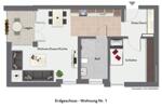 Erdgeschoßwohnung Ludwigshafen am Rhein Edigheim - 2 Zimmer, 58 m&sup2;, 325.000&euro; | Angebot:26312832