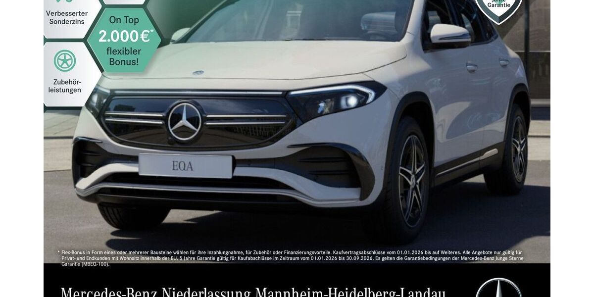 Mercedes-Benz EQA 16.814 km 37.790 &euro; Mannheim 68165