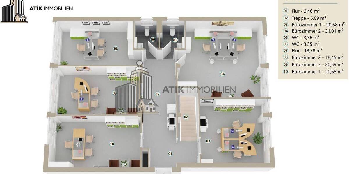 ATIK: MIETFREI 12 MONATE - unschlagbare Anbindung mit Top Preis-Leistungs-Verhältnis, provisionsfrei - Gewerbeobjekt Mannheim / Rheinau Rheinau | Angebot:26267193