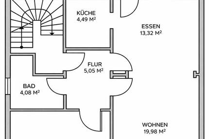 Wohnung Bürstadt - 4 Zimmer, 75 m&sup2;, 1.200&euro; | Angebot:25936838
