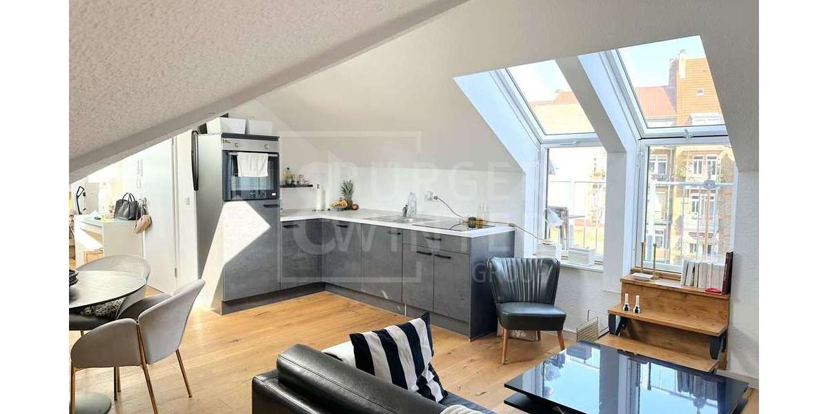 Etagenwohnung Mannheim Herzogenried - 1.5 Zimmer, 54 m&sup2;, 795&euro; | Angebot:26319702