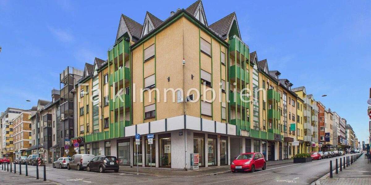 Etagenwohnung Mannheim Quadrate - 2 Zimmer, 76 m&sup2;, 284.000&euro; | Angebot:25374400