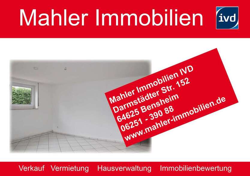 Wohnung zum Mieten in Alsbach 490 € 50 m²