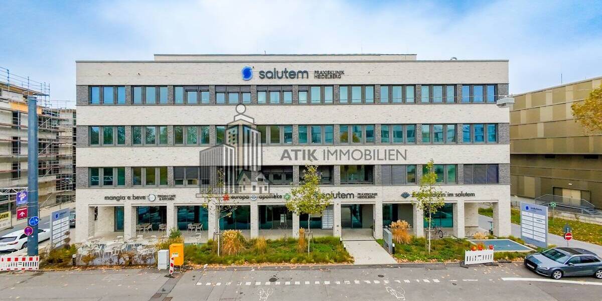 ATIK: Penthouse Provisionsfrei - exklusiv und modern im Ärzte- und Gesundheitszentrum Salutem Bahnst - Gewerbeobjekt Heidelberg Weststadt | Angebot:26267135