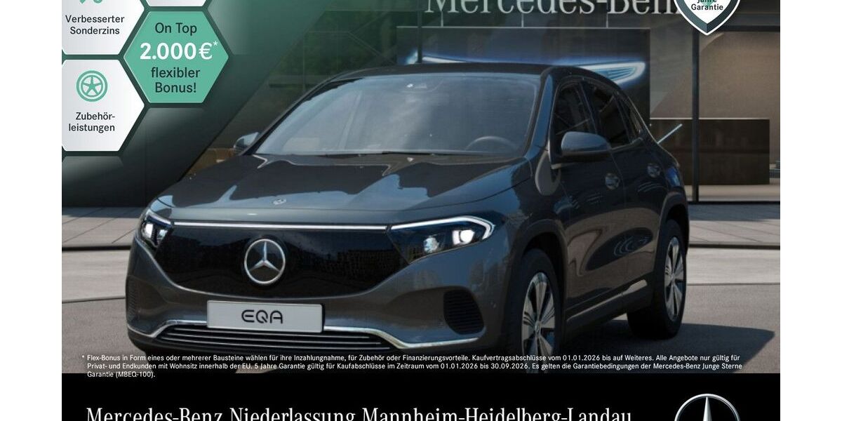 Mercedes-Benz EQA 18.653 km 37.890 &euro; Mannheim 68165