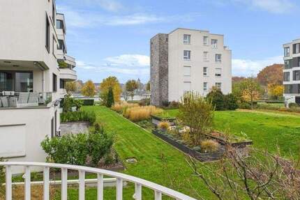Ansprechende, helle Wohnung mit großem Balkon und Rheinblick 3 zimmer