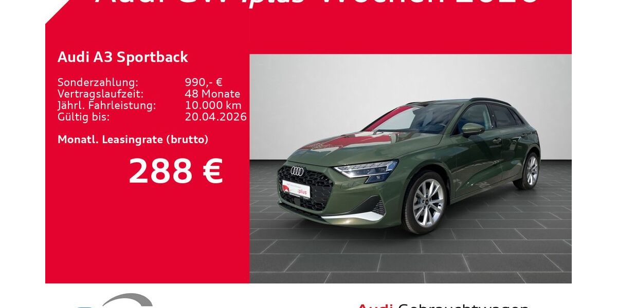 Audi A3 6.335 km 31.990 &euro; Mannheim 68309