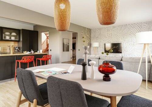 Doppelhaushälfte Hanhofen - 5 Zimmer, 135 m&sup2;, 569.000&euro; | Angebot:25669371