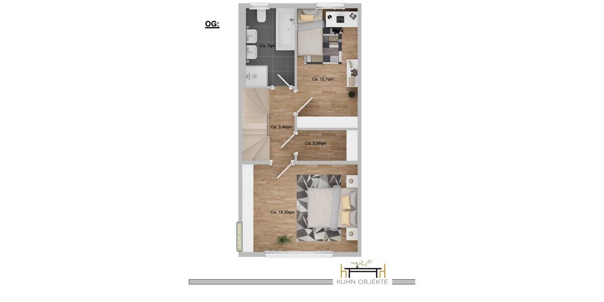 Reihenendhaus Dudenhofen - 4 Zimmer, 124 m&sup2;, 595.000&euro; | Angebot:26218099
