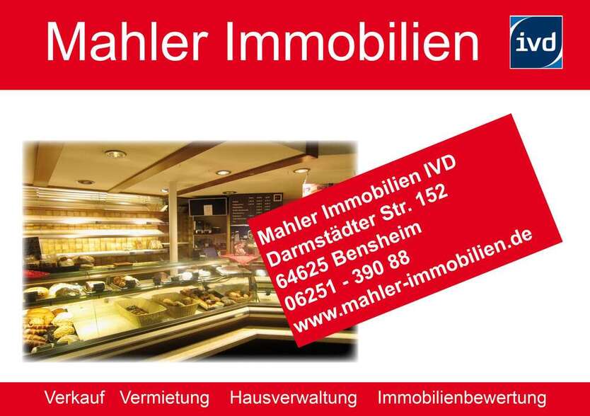 Gastronomie in Bensheim 1.200 € 90 m²