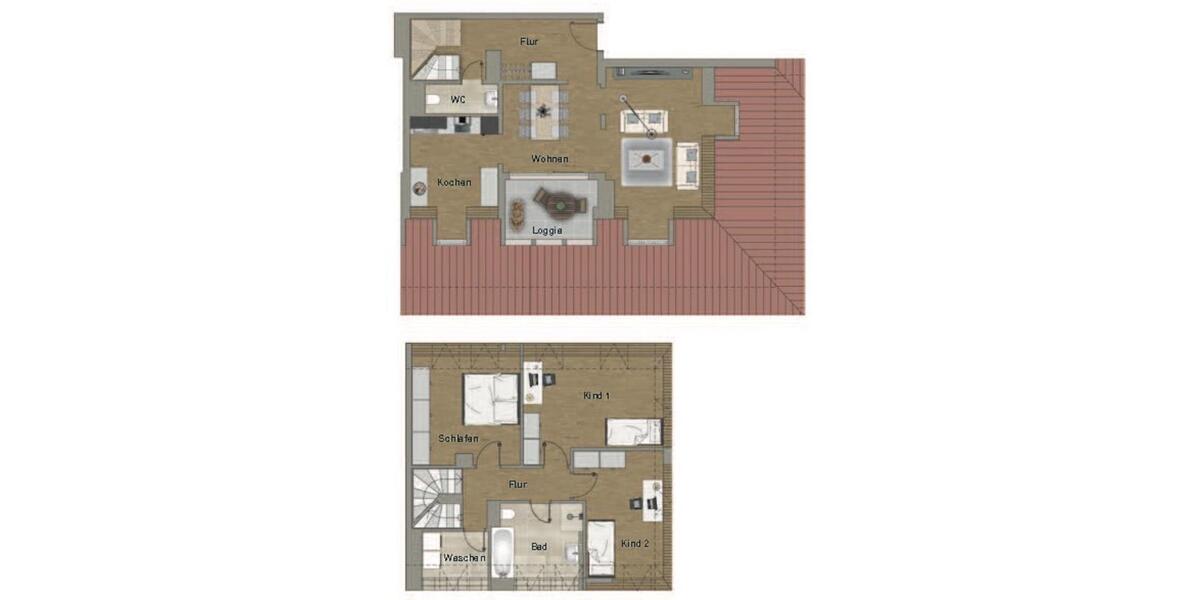 Maisonettenwohnung Bensheim - 4 Zimmer, 115 m&sup2;, 589.000&euro; | Angebot:25838452