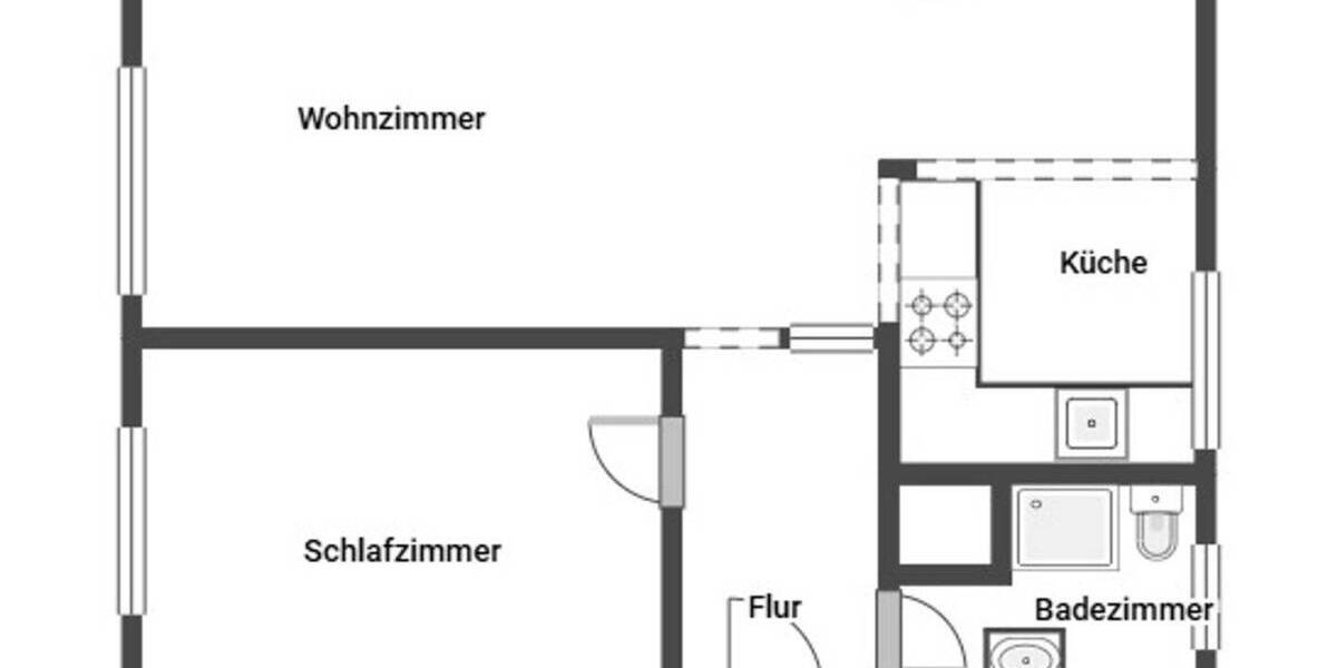 Einfamilienhaus Ludwigshafen am Rhein Oppau - 2 Zimmer, 159.000&euro; | Angebot:26834737