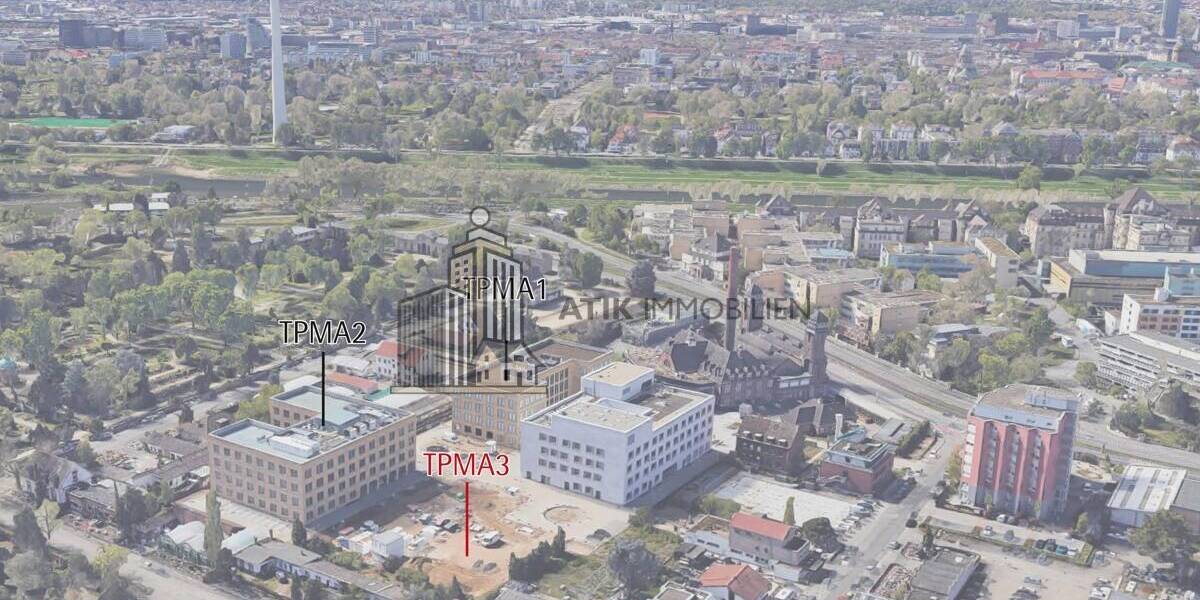 ATIK: Büro- und Laborflächen für Unternehmen aus den Bereichen Medizintechnologie, Life Science & KI - Gewerbeobjekt Mannheim / Neckarstadt-Ost/Wohlgelegen Wohlgelegen | Angebot:26267237