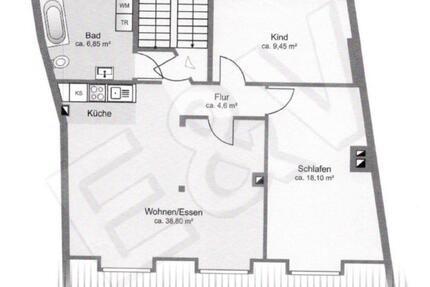 Charmante Dachgeschoßwohnung in Käfertal - für Eigennutzer