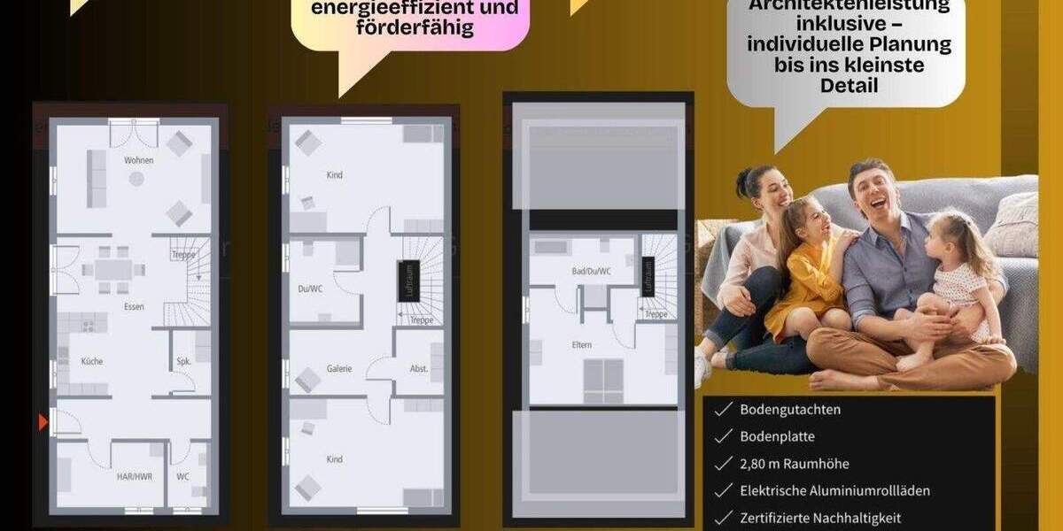 Doppelhaushälfte Lindenhof Lindenhof - 6 Zimmer, 193 m&sup2;, 1.102.731&euro; | Angebot:25897707