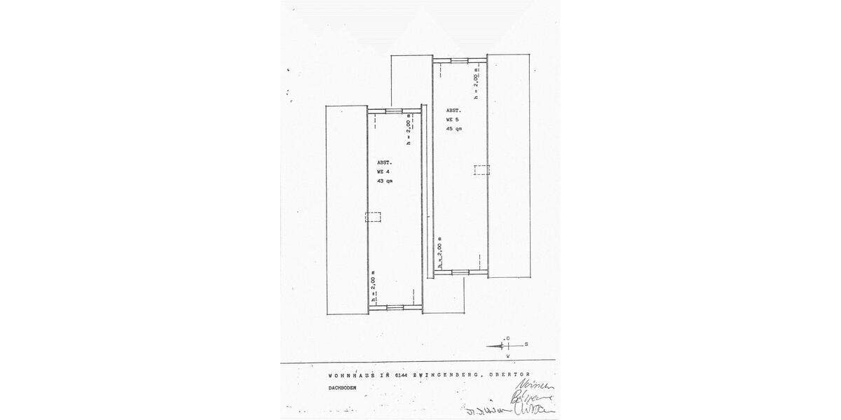 Maisonettenwohnung Zwingenberg - 5 Zimmer, 120 m&sup2;, 309.000&euro; | Angebot:24554917