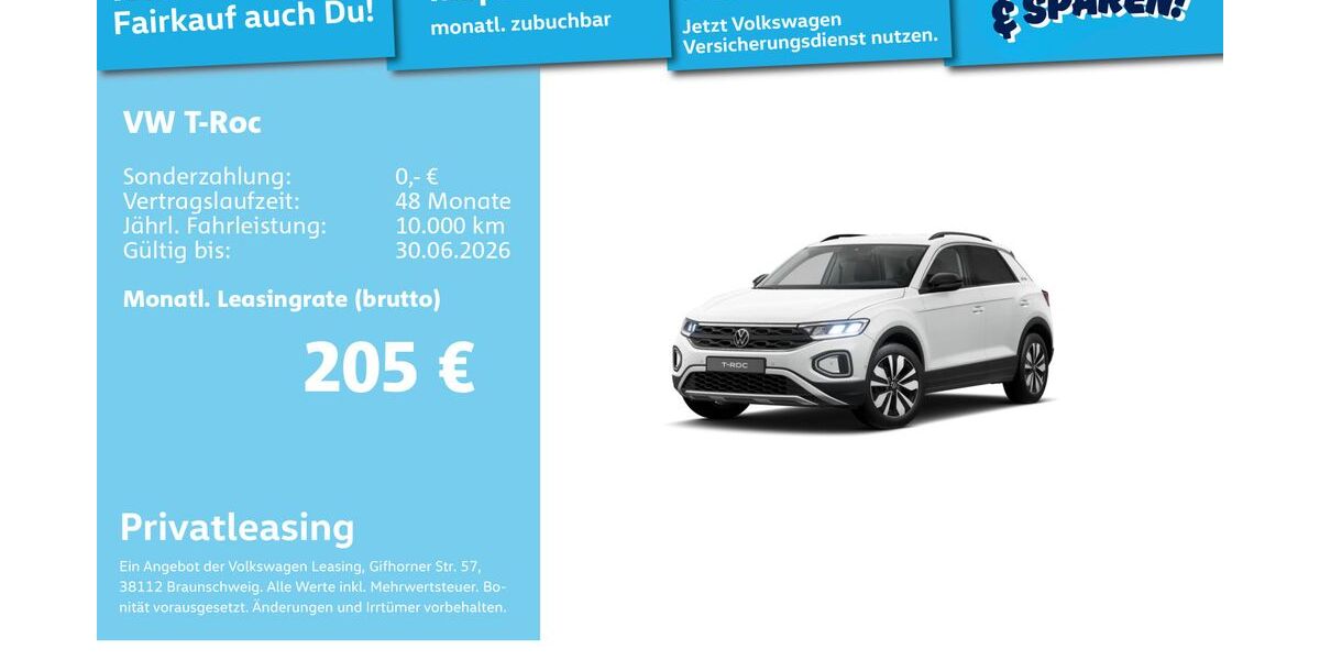 VW T-Roc 15.671 km 21.991 &euro; Mannheim 68309