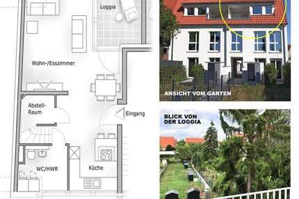 Wohnung zum Mieten in Mannheim 1.175 € 75.5 m² 3 zimmer