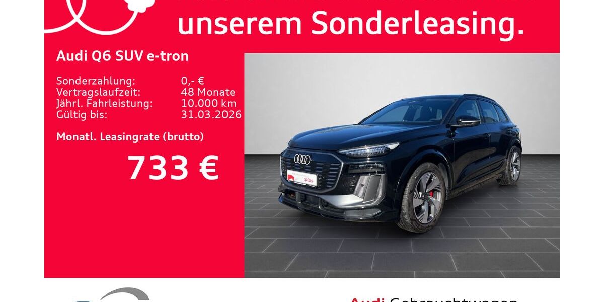 Audi Q6 e-tron 5.789 km 67.249 &euro; Mannheim 68309