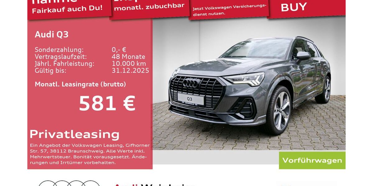 Audi Q3 17.900 km 44.499 &euro; Weinheim 69469