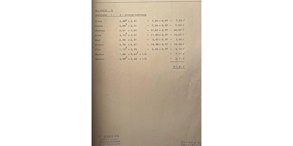 Erdgeschoßwohnung Speyer - 3 Zimmer, 90 m&sup2;, 400.000&euro; | Angebot:25284556