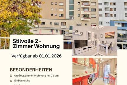 2 Zimmer Wohnung zu vermieten 1100 warm Miete 2 zimmer