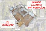 Etagenwohnung Frankenthal (Pfalz) - 3.5 Zimmer, 97 m&sup2;, 227.000&euro; | Angebot:26291383