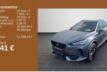 Cupra Formentor 55.451 km 33.500 &euro; Ladenburg 68526