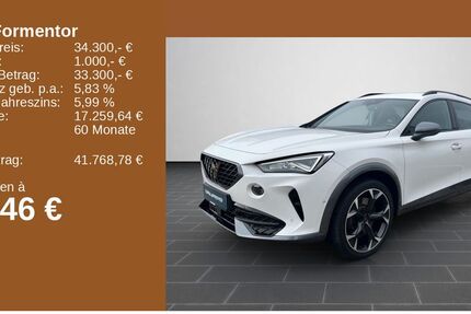 Cupra Formentor 34.360 km 33.900 &euro; Ladenburg 68526