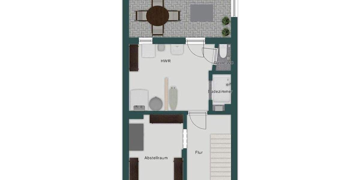 Reihenmittelhaus Worms Innenstadt - 4 Zimmer, 95 m&sup2;, 245.000&euro; | Angebot:25730926