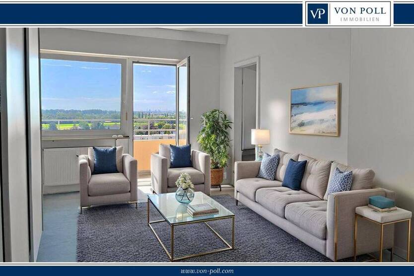 Über den Dächern Weinheims - 2-Zimmer-Wohnung mit traumhaftem Fernblick